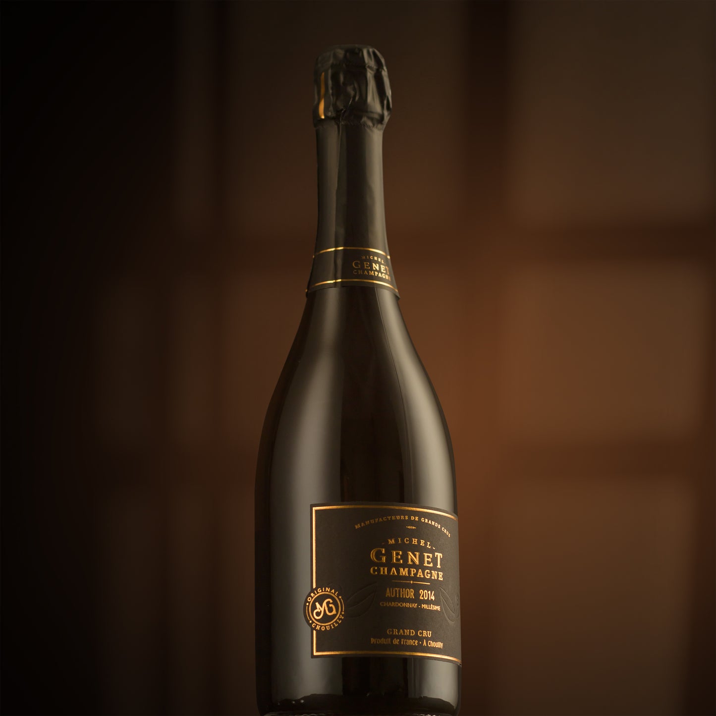 Michel Genet Author Blanc de Blancs Grand Cru Champagne 2014