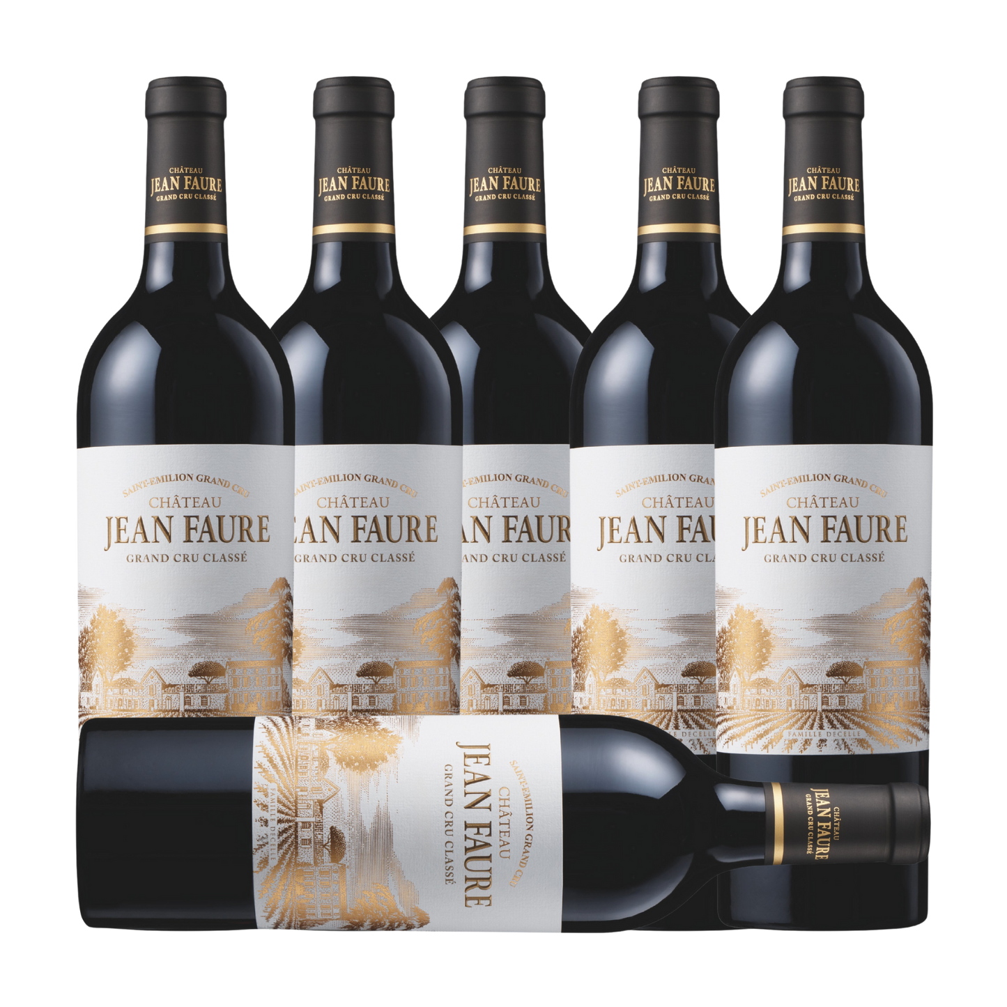 Chateau Jean Faure Grand Cru Classe Saint-Emilion 2016 (6 Bottle Case)