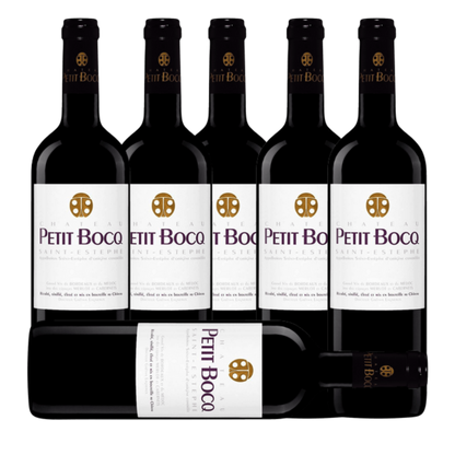 Chateau Petit Bocq Saint-Estephe 2017 (6 Bottle Case)