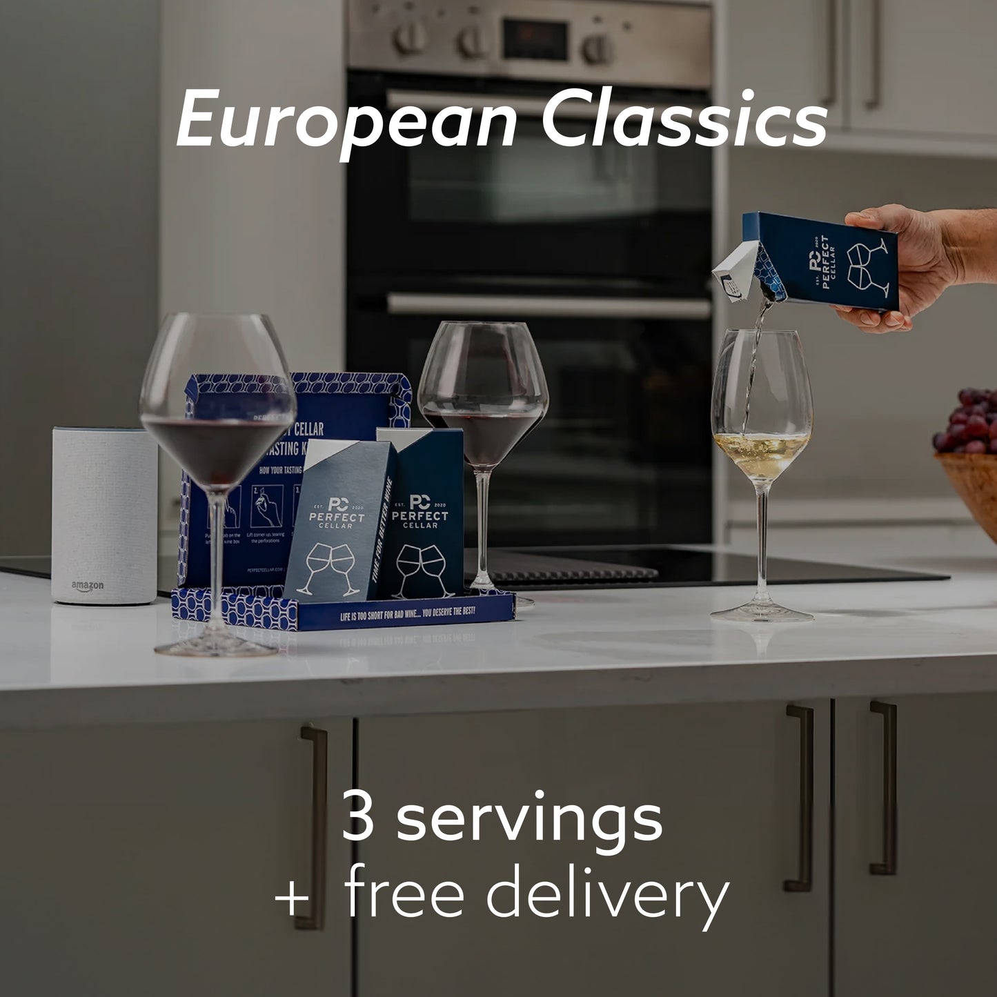 European Classics - 3x Servings - TastingBOX (FREE DELIVERY)